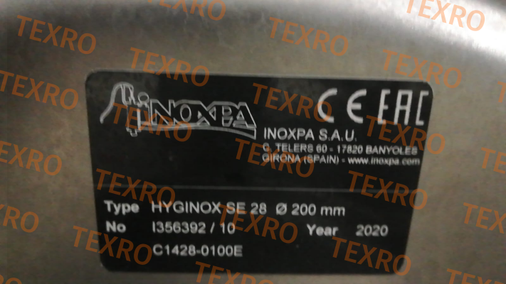 Inoxpa-bellows for I356392/10
