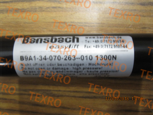 Bansbach-B9A1-34-070-263--010/1300N