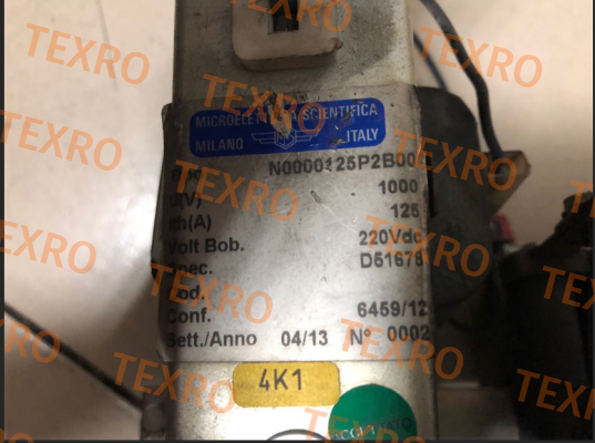 Microelettrica Scientifica-N0000125P2B00 old code, new code N00001250200004