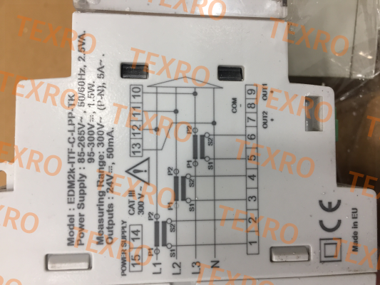 Circutor-Model: EDM2k-ITF-C-LPP-TK S/N:4261190089  (OEM)