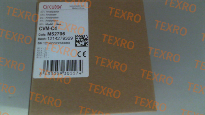 Circutor-CVM-C4-ITF-485-ICT2/M52706