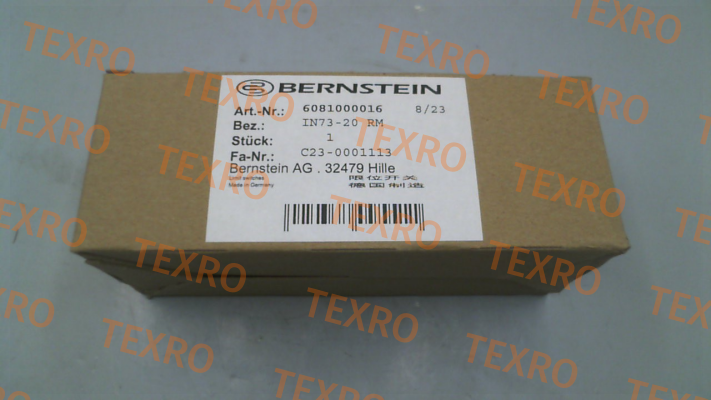 Bernstein-6081000016 / IN73-20 RM